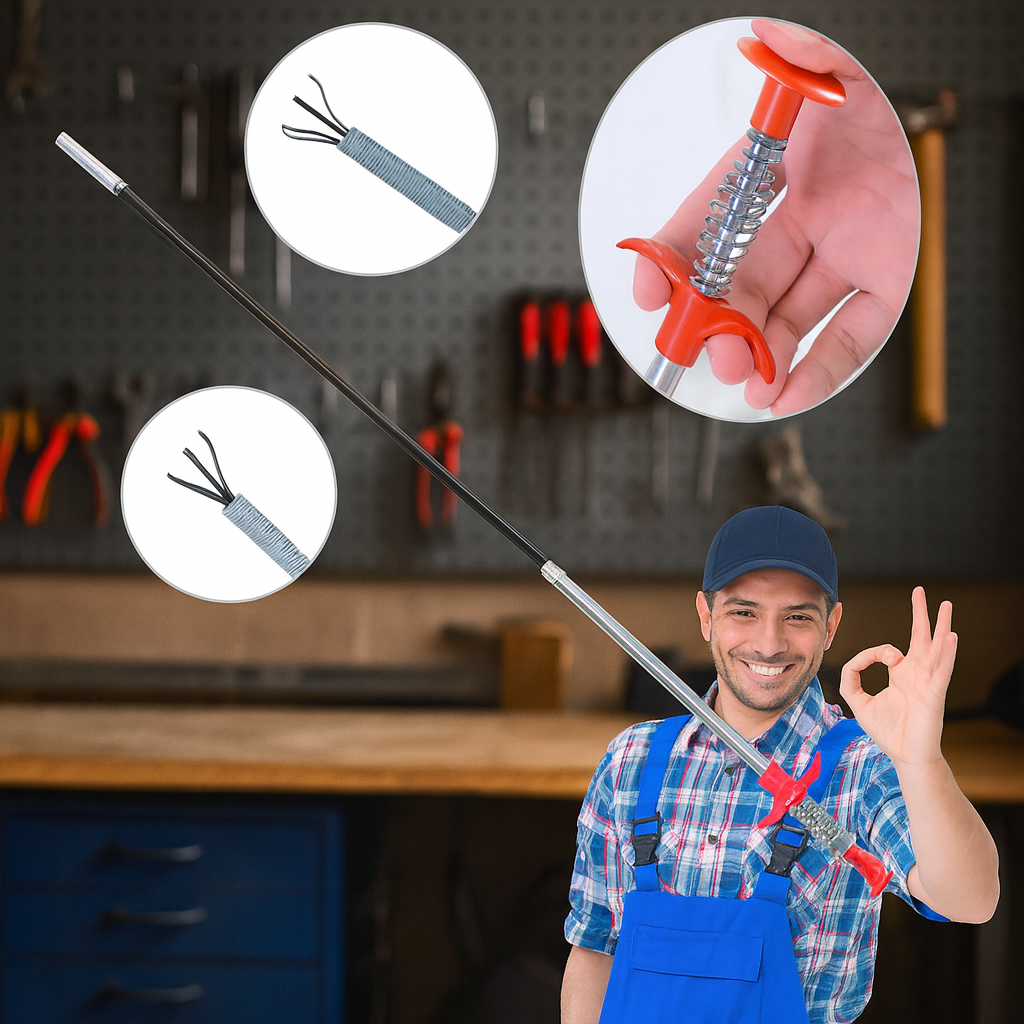 Захоплення гнучке для дрібних деталей 90 см, інструмент для вилучення предметів, фото 1