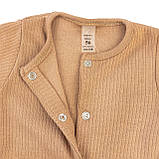 Чоловічок для немовлят на кнопках Coffee, фото 2