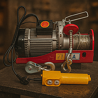 Таль електрична канатна Toho РА600А (електротельфер) 600 кг, 220В, з блоком та пультом керування