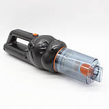 Бездротовий автомобільний пилосос LY-816 з HEPA фільтром і насадками, заряджання Type-C, фото 2