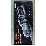 Бездротовий автомобільний пилосос LY-816 з HEPA фільтром і насадками, заряджання Type-C, фото 4