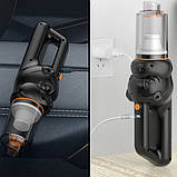Бездротовий автомобільний пилосос LY-816 з HEPA фільтром і насадками, заряджання Type-C, фото 7