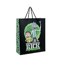 Подарунковий пакет Kite паперовий Rick and Morty 26х32 см (RM24-266)