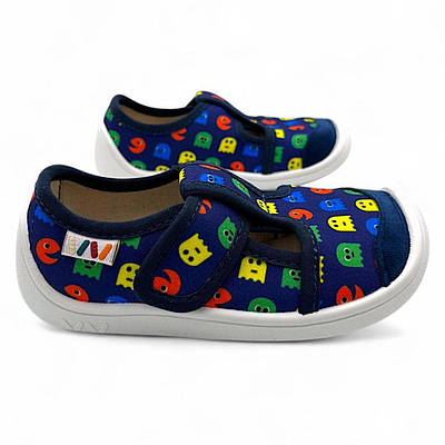 Дитячі текстильні тапочки (бирфути) для хлопчика Weestep 31p 32р