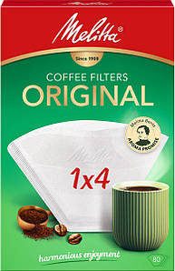 Фільтри Melitta ORIGANAL 1x4 80 шт. White coffee filter