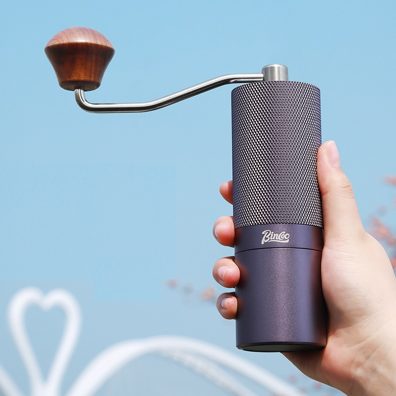 Ручна кавомолка BINCOO SM16 Creative Purple, фото 1