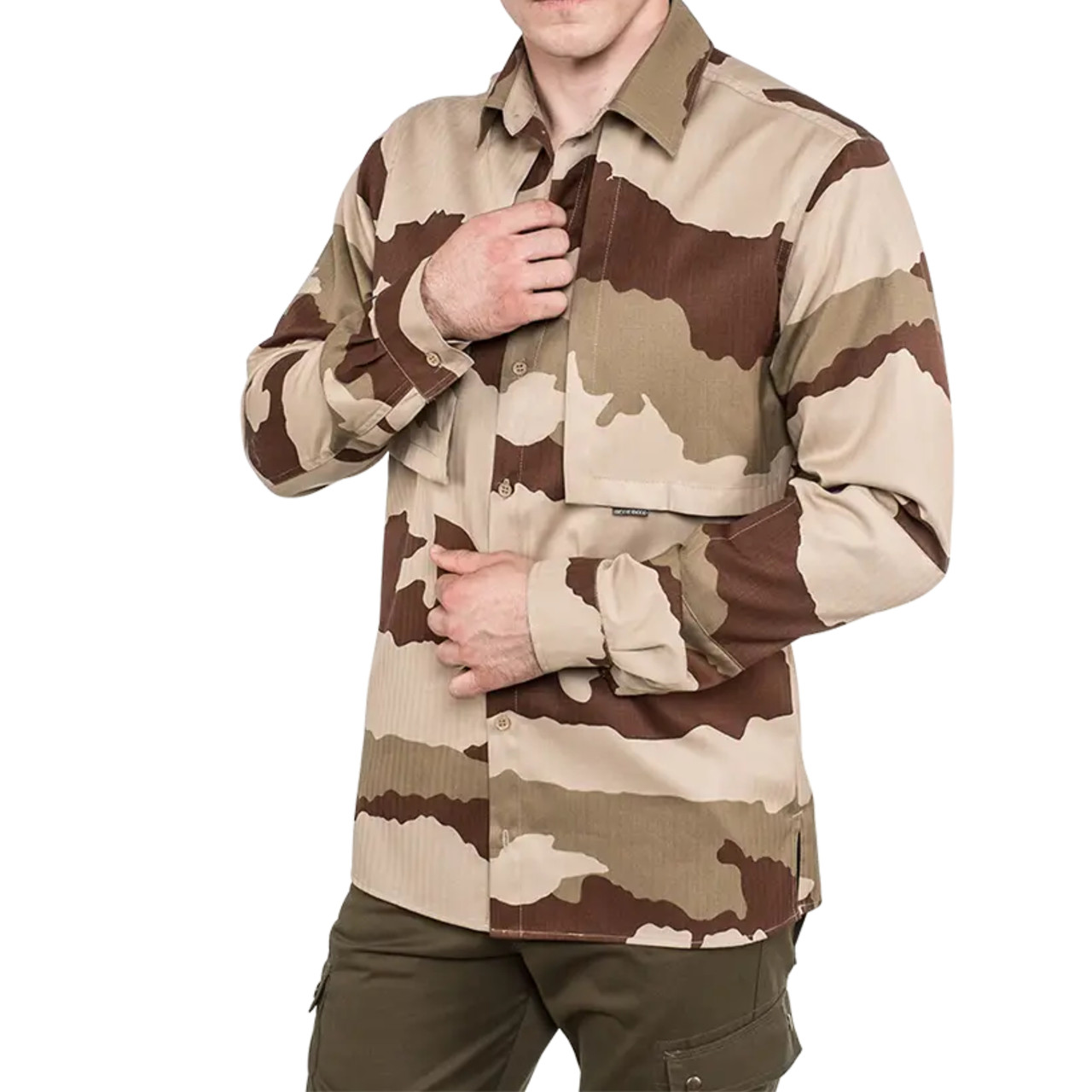 Сорочка камуфляжна тактична Brotherhood Camo буря в пустелі пустельний камуфляж, фото 1