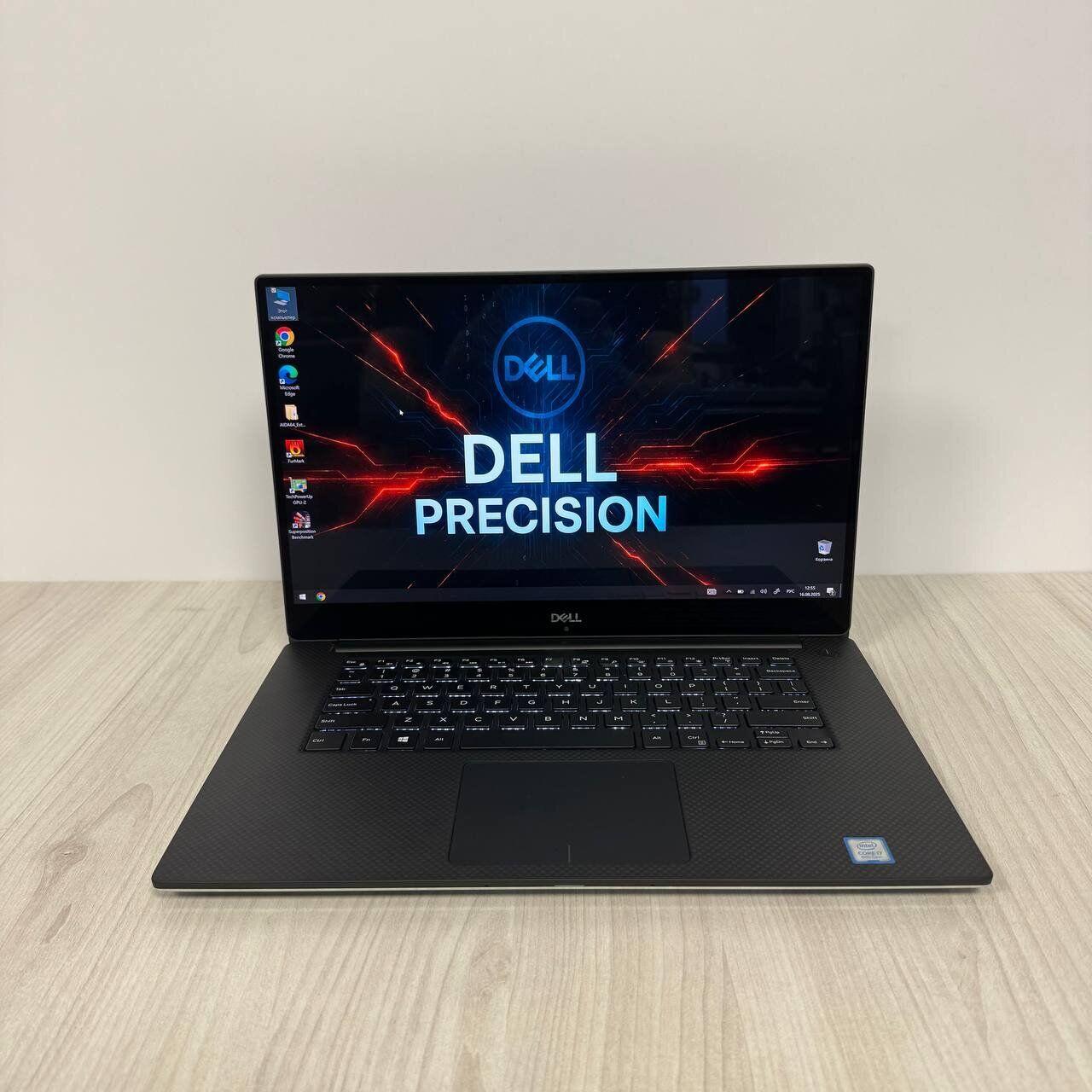 Б/в Ноутбук Б-клас Dell Precision 5530 15.6" 3840x2160 Touch| i7-8850H| 16GB RAM| 256GB SSD NVMe| Quadro P1000 4GB