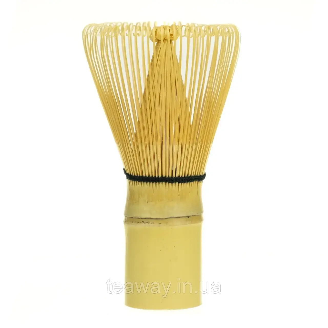 Бамбуковий вінчик (часен) «Цзи Чжу» для матча з натурального бамбука, 100 зубців, фото 1