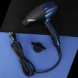 Фен для волосся з потужністю 2200 Вт KEMEI KM-9824 (42226-KM-9824_460), фото 6