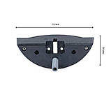 Кріплення серії QIV під камеру переднього огляду для Volvo FQVL166 (рамка під плафон), фото 2