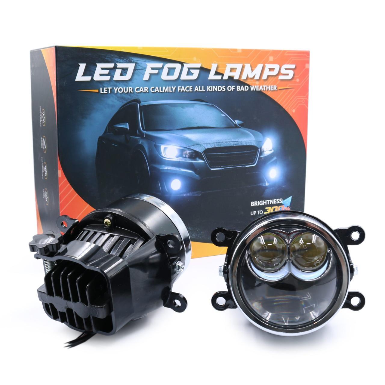 Протитуманні світлодіодні лінзи QRay FL9+ 3000K, фото 1