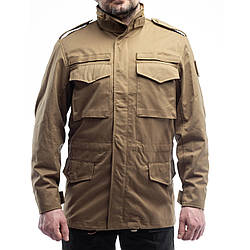 Куртка тактична Brotherhood M65 койот демісезонна з пропиткою