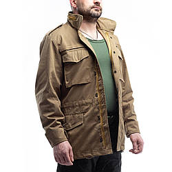 Куртка тактична Brotherhood M65 койот демісезонна з просоченням 44-46/170-176