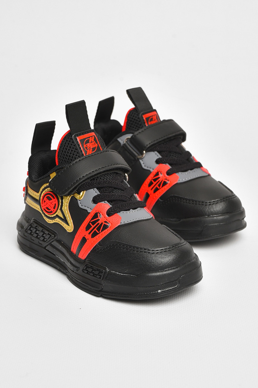 Кросівки дитячі чорного кольору 205079T Безкоштовна доставка, фото 1