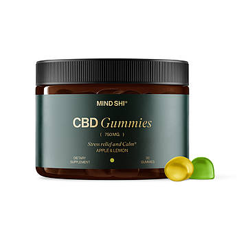 CBD Gummies Full Spectrum 750 mg Apple & Lemon - 30 gummies