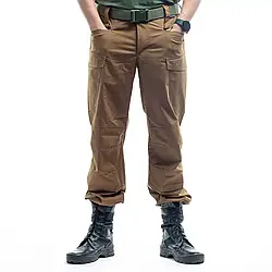 Штани тактичні військові для ЗСУ Brotherhood UTP rip stop 2.1 койот