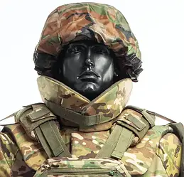 Балістичний модуль захисту шиї (пелерина), 1 клас захисту