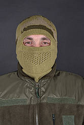 Шапка-балаклава зимова тактична ЗСУ Brotherhood хакі піксель