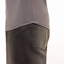 Однотонний лонгслів Pobedov Dune темно-сірого кольору, фото 7