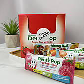 Льодяник Denti Pop (Zdrowy Lizak) без цукру з ксилітом (асорті), 40 шт