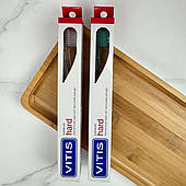 Зубна щітка VITIS HARD CAMPAIGN, жорстка (картонна упаковка), 1 шт