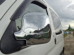 Накладки на дзеркала (2 шт., пласт.) Carmos для Citroen Berlingo 1996-2008 рр