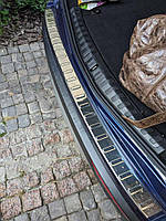 Накладка на задній бампер Carmos (нерж) для Alfa Romeo Stelvio