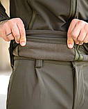 Костюм Олива польовий Софтшел REVIVAL НП4862 ТМ, фото 6
