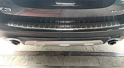 Накладка на задній бампер Carmos (2018-2020, нерж) для BMW X3 G01 2018- рр