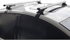 Автобагажник для гладкого даху Oluksuz V4 (хром, пара) для Citroen C-4 2004-2010 рр