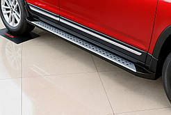 Бокові пороги OEM (2 шт., алюміній) для Chery Tiggo 5