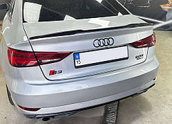 Спойлер DPT V-5 (чорний глянець) для Ауди A3 2012-2020 рр