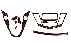 Накладки на панель (механіка) дерево для Chevrolet Cruze 2009-2015 рр