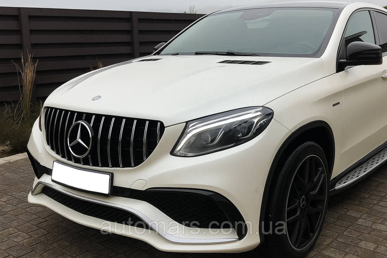 Тюнінг решітка GT Panamericana (для GLE63) для Mercedes GLE coupe C292 2015-2019 рр, фото 1