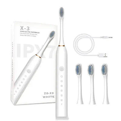 Зубна щітка Sonic Toothbrush X-3, звукова електрична щітка 207633