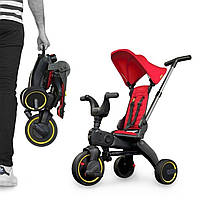 Складаний дитячий триколісний велосипед з батьківською ручкою 5в1 (від 10 місяців до 3 років) Liki Trike S1