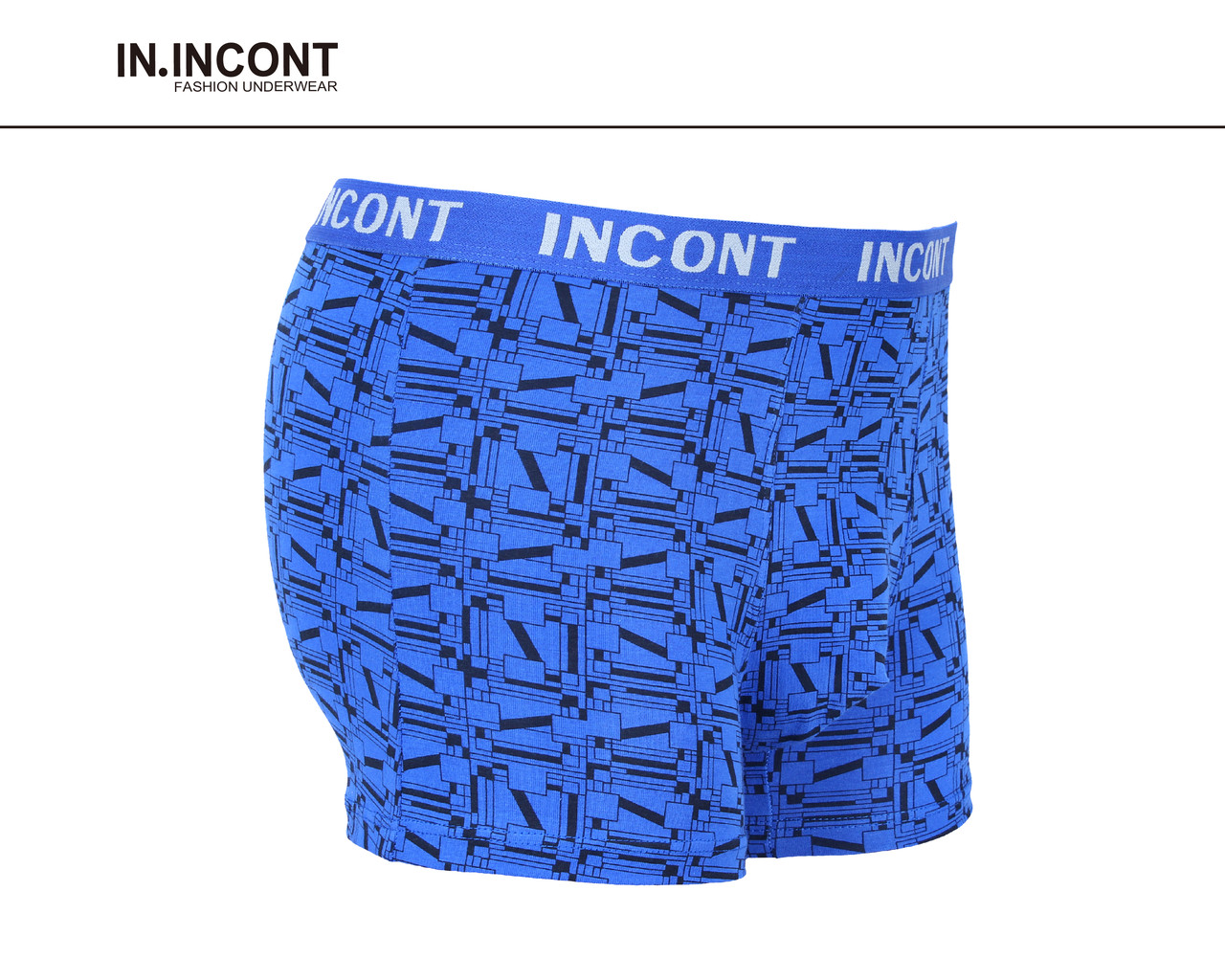 Чоловічі стрейчеві боксери бренда IN.INCONT Арт.1727