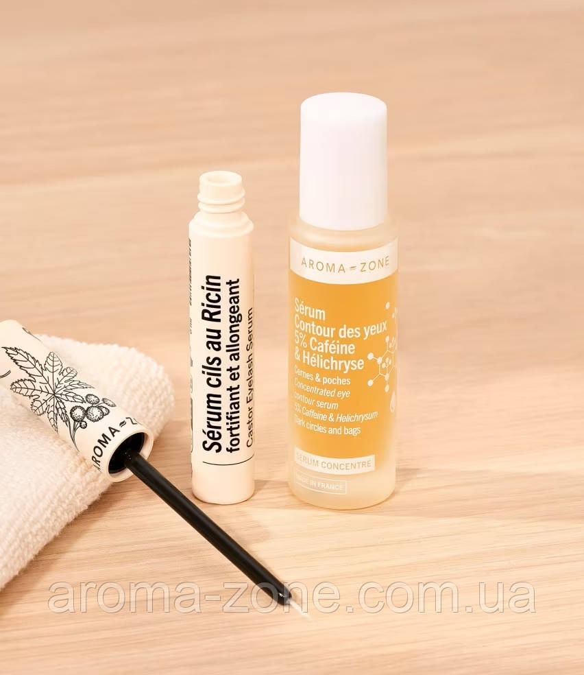 Дует для догляду за темними колами та віями