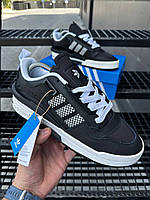 Чоловічі кросівки для прогулянок Adidas Forum IE, чоловічі кросівки на шнурках, чорні кросівки для чоловіків
