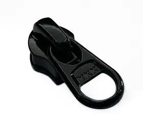 Бігунок для спіральної блискавки No5 YKK  Японія М-31963 колір чорний