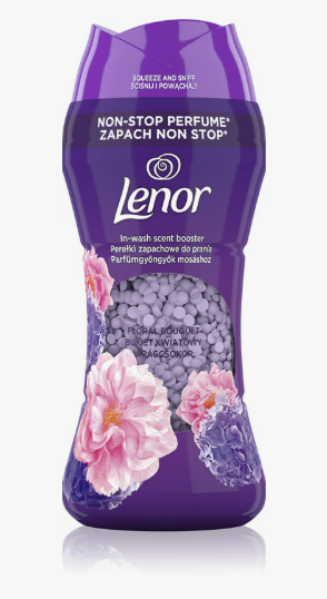 Кондиціонер парфум для білизни в гранулах Lenor Квітковий букет 195г, фото 1