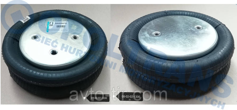 Подушка підвісного моста лінивця SAF SCHMITZ ROR отвори паралельно SABO Італія, фото 1