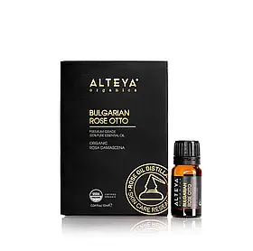 ОРГАНІЧНЕ БОЛГАРСЬКЕ МАСЛО ТРОЯНДИ USDA — ROSE OTTO (10 мл)