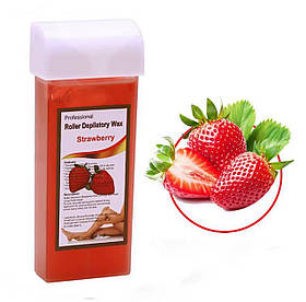 Теплий віск у картриджі касетний для депіляції/ видалення волосся, 150 мл Strawberry
