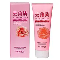 Відлущувальний гель-скатка для вмивання BIOAQUA Rose 120 г