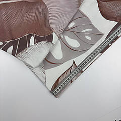 Футер двонитка "Листя пальмі" — 180 см. (диджитал)