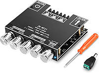 Підсилювач звуку ZK-MT21 2.1 2 x 50 Вт 100 Вт aux Bluetooth 5.0 (10027)