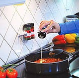 Набір пластикових тримачів Clip N Store для кухні, фото 10