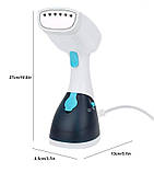 Портативний ручний відпарювач Sokany AJ-2205 1200W Синій, фото 7